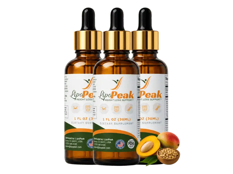LipoPeak 3 bottle package
